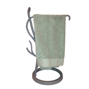 Willow Tree Branch Countertop Towel Stand Right