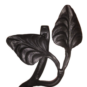 Calico Wrought Iron Leaf Toilet Paper Holder Petite Right