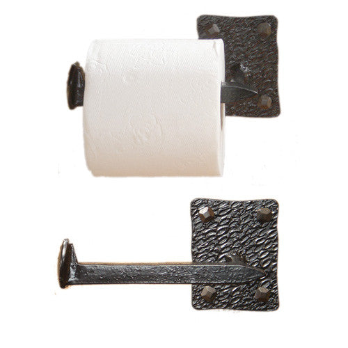 Horseshoe and Railroad-Spike Toilet Paper Holder - The Heritage