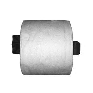 Adobe Wrought Iron Toilet Paper Holder, Reversible