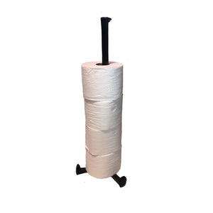 Cobre Railroad Spike Toilet Paper Holder Floor Standing, Reserve, Spare