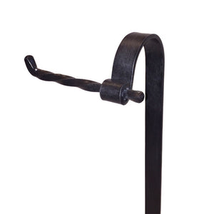Jerome Twisted Wrought Iron Toilet Paper Holder Floor Standing