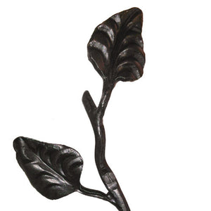 Calico Wrought Iron Leaf Hook Medium