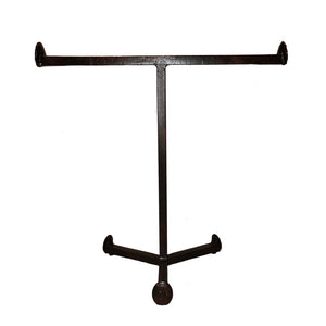 Cobre Railroad Spike Countertop Double Towel Stand