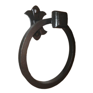 Cuervo Wrought Iron Towel Ring