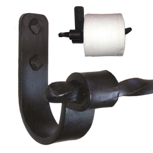 Jerome Twisted Iron Toilet Paper Holder Right